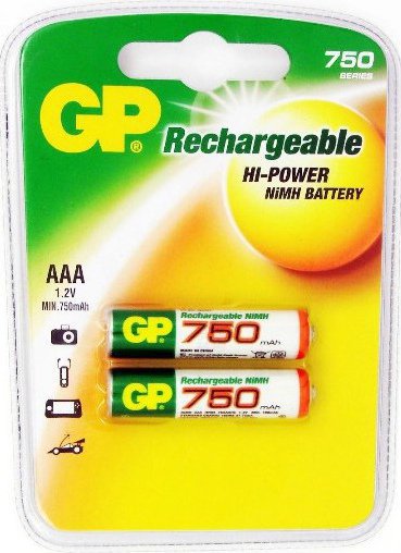 Аккумулятор GP R03 75 AAАHC BL2 Аккумулятор GP R03 75 AAАHC BL2