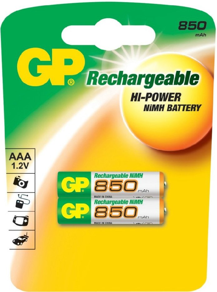 Аккумулятор GP R03 85 AAАHC BL2 Аккумулятор GP R03 85 AAАHC BL2