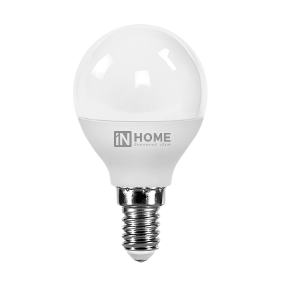 Лампа светодиодная LED-ШАР-VC 11Вт 230В Е14 3000К 1050Лм IN HOME Лампа светодиодная LED-ШАР-VC 11Вт 230В Е14 3000К 1050Лм IN HOME