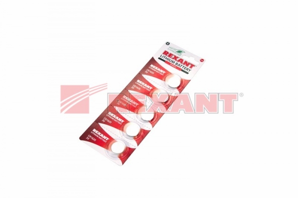Литиевые батарейки CR1620 5 шт. 3 V 70 mAh блистер Литиевые батарейки CR1620 5 шт. 3 V 70 mAh блистер